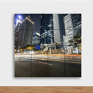 Painel Decorativo Night City - Quadrado