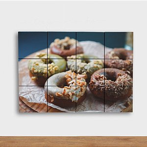 Painel Decorativo Donuts