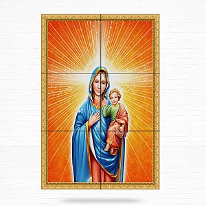 Painel Decorativo de Nossa Senhora dos Aflitos