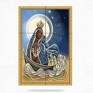 Painel Decorativo de Nossa Senhora Aparecida MOD 03