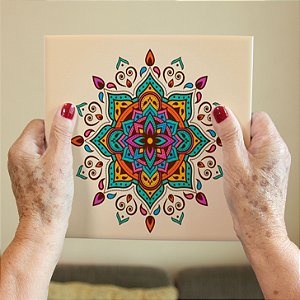 Azulejo Decorativo Mandala #1