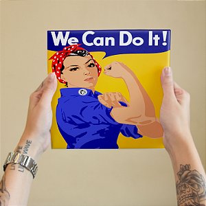 Azulejo Decorativo We Can Do It