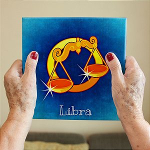 Azulejo Decorativo LIBRA - Coleção Signos do Zodíaco