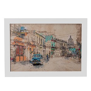 Quadro Decorativo Centro Vintage