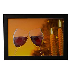 Quadro Decorativo Taças de Vinho