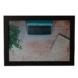 Quadro Decorativo Vintage Máquina de Escrever