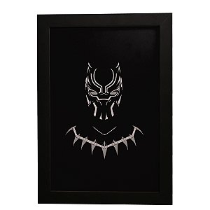 Quadro Decorativo Pantera Negra