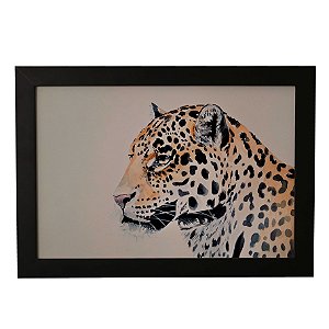 Quadro Decorativo Leopardo