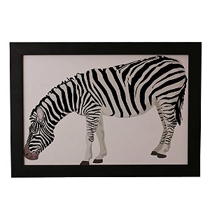 Quadro Decorativo Zebrinha