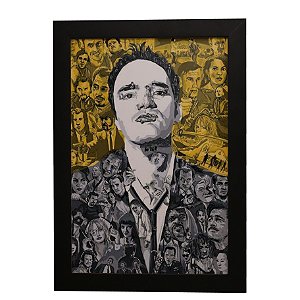 Quadro Decorativo Quentin Tarantino