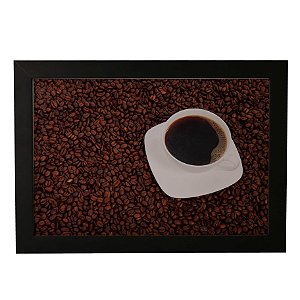 Quadro Decorativo Grãos e Café