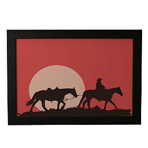 Quadro Decorativo Faroeste Horizonte