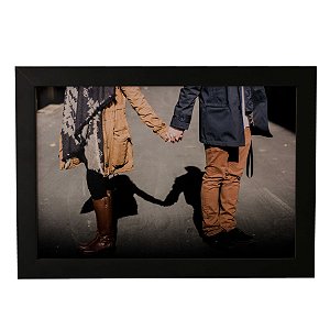 Quadro Decorativo Casal de Mãos Dadas