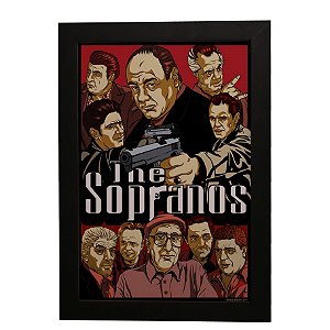 Quadro Decorativo The Sopranos