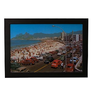 Quadro Decorativo Copacabana Anos 70