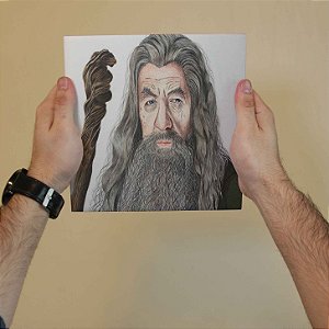 Azulejo Decorativo Gandalf O Cinzento