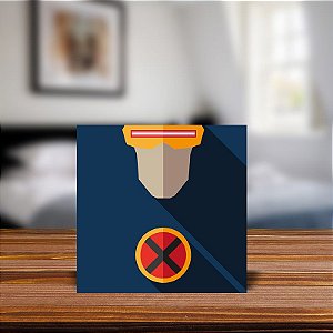 Azulejo Decorativo Minimalista Cyclope X-men