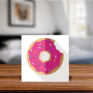 Azulejo Decorativo Minimalista Donut