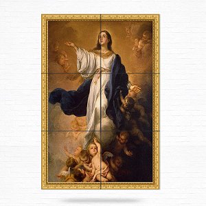 Painel Decorativo de Azulejo Assunção de Nossa Senhora