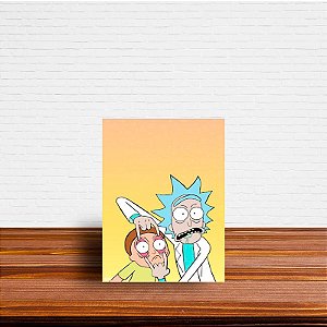 Azulejo Decorativo Rick e Morty