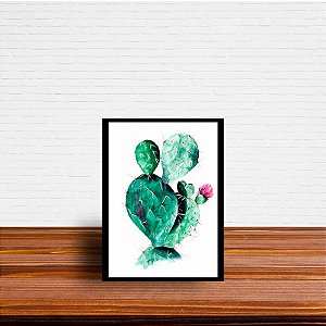 Quadro Decorativo Cactos no Deserto - Oferta de Quadro Preto e Branco - Rei  do Azulejo