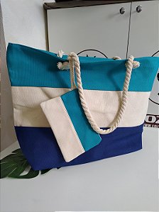 Bolsa de praia vintage