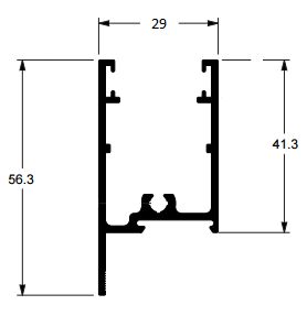 Perfil De Alumínio Linha Lg32 Ilg-006 Barra Com 6Mts