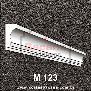 Moldura de Isopor  60x25 M123