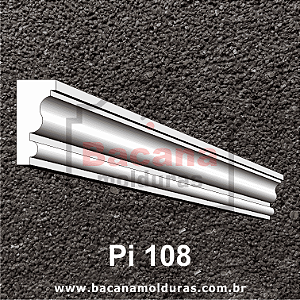 Molduras de Isopor para Pilar 13x6 Pi108