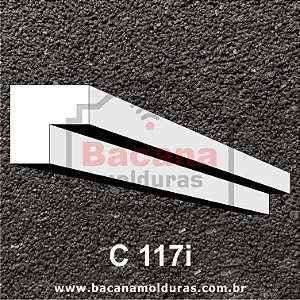 Molduras de Isopor para Capitel 2 dentes 20x20 C117i