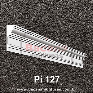 Molduras de Isopor Capitel para Pilar 35x11,5 Pi127