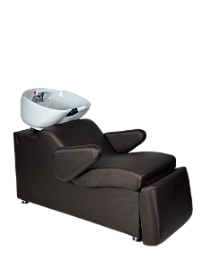 Lavatório Toscana Elétrico para Terapia Capilar com Braços e Cuba de Louça