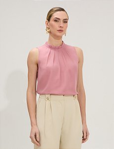 Blusa Rose em crepe