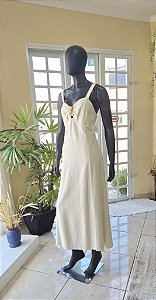 vestido em linho