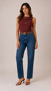 Blusa Marrom Tule
