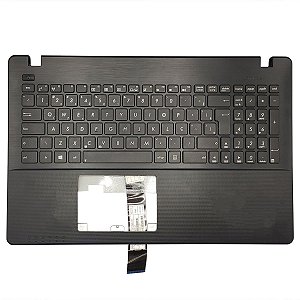 Carcaça Base Superior Com Teclado Notebook Asus X552e - Detalhe
