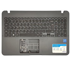 Carcaça Base Com Teclado Notebook Samsung Np350xaa Np350xbe