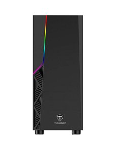 Gabinete Gamer Rgb Mid Tower Micro Atx T-Dagger TGC-P02B