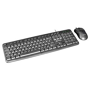 Kit Teclado E Mouse Usb Para Computador Hoopson Tpc-052k