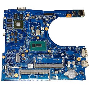 Placa Mãe Notebook Dell Inspiron 14 5458 5558 5758 Aal10 La-b843p I5 5ºg C/ Hdmi C/ Vídeo 2Gb