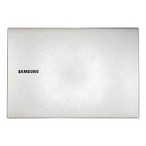 Carcaça Tampa e Moldura Notebook Samsung Np550xcj Prata
