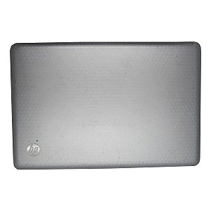 Carcaça da Tela Tampa e Moldura Notebook Hp G42 Prata