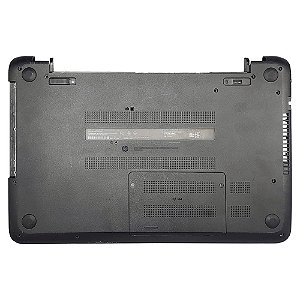 Carcaça Base Inferior Notebook HP 15-f018dx Preto - Detalhe