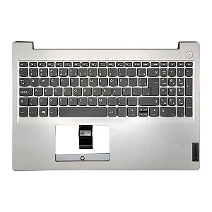 Carcaça Base Superior Com Teclado Notebook Lenovo 3i 15igl05 Ap1jv000630 Prata