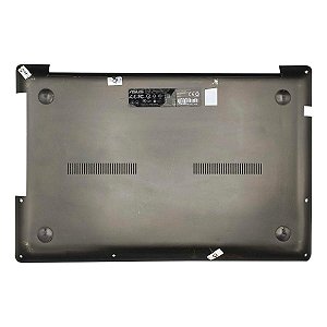 Carcaça Base Inferior Notebook Asus N550l N550lf Preto Com Detalhe