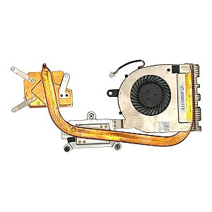 Cooler Com Dissipador Para Notebook Dell Inspiron 14 5458 5459 15 5555 5558 5559 5566 01gryn 0vx9yp C/ Vídeo