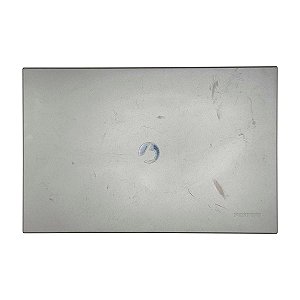 Carcaça Tampa Notebook Positivo Master N1240 B1419-181203 Cinza Com Detalhe