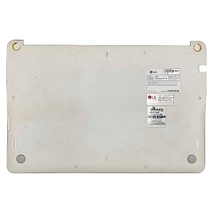 Carcaça Base Inferior Lg Lg15u34 15u340 Abq74524001 Branco Com Detalhe