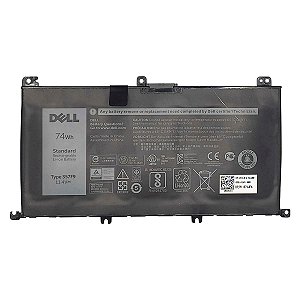 Bateria Para Notebook Dell Inspiron 7567 7566 5576 5577 7556 7557 7559 7759 357F9 71JF4 11.4v 6480mAh Original Com Detalhe