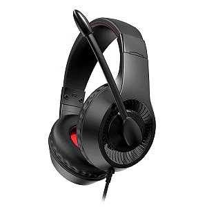 Fone Headset Gamer Rgb Redragon Pelias Preto Earcups 40mm